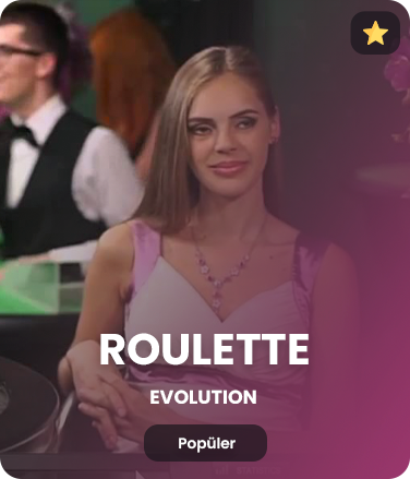 European Roulette Live — Evolution, tek sıfırlı Avrupa kuralı