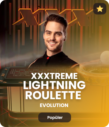 XXXtreme Lightning Roulette — Evolution, Double/Chain Lightning, yüksek çarpanlar
